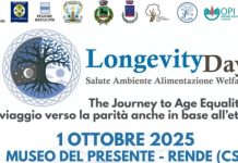 Rende celebra la longevità: il 1° ottobre il Longevity Day al Museo del Presente