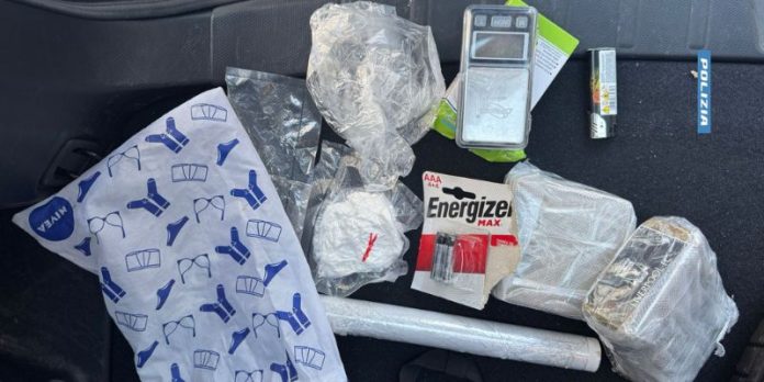Scalea, sequestro di un chilo di hashish e 80 grammi di cocaina