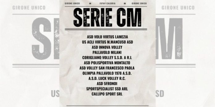Serie C maschile volley