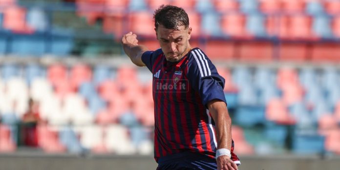 Simone Mazzocchi, match winner di Siracusa-Cosenza (foto Michele De Marco)