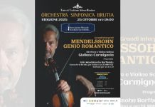 “Armonie trasversali”: omaggio a Mendelsshon al Teatro Rendano di Cosenza