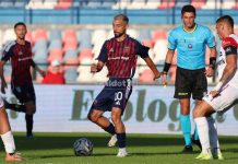 Cosenza-Potenza 3-0: il tabellino del match Luca Garritano in possesso di palla (foto Michele De Marco)