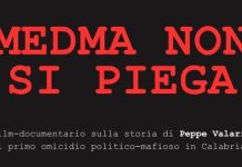 “Medma non si piega”, al Cinema Citrigno il docufilm sulla vita di Peppe Valarioti