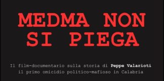 “Medma non si piega”, al Cinema Citrigno il docufilm sulla vita di Peppe Valarioti