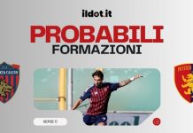 Cosenza-Potenza, le probabili formazioni. Caporale torna al centro della difesa