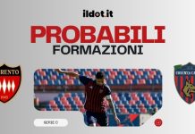 Sorrento-Cosenza, le probabili formazioni. Buscè pensa a qualche cambio
