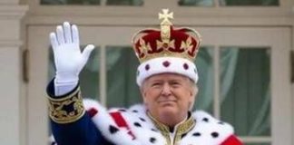 Trump ‘trolla’ i manifestanti, il video con il presidente-re