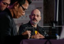 Intervista con Alessandro Apreda, curatore della mostra su Ken il guerriero Alessandro Apreda (foto Francesco Farina)