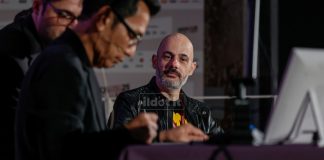 Intervista con Alessandro Apreda, curatore della mostra su Ken il guerriero Alessandro Apreda (foto Francesco Farina)