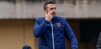 Buscè al termine di Foggia-Cosenza: “Non abbiamo scusanti, colpa nostra” Antonio Buscè (foto Francesco Farina)