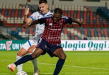 Cosenza-Casarano 4-1, le pagelle dei rossoblù. Kouan e Ricciardi on fire Kouan, altra partita egregia della mezzala rossoblù (foto Francesco Farina)
