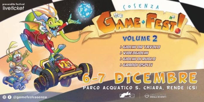 Cosenza Game Fest! Volume 2 torna il 6 e 7 dicembre 2025 sono ancora disponibili i biglietti early bird Cosenza Game Fest! Volume 2 torna il 6 e 7 dicembre 2025 sono ancora disponibili i biglietti early bird
