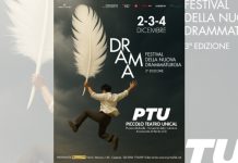 Teatro alla ribalta con “DramaFest” al Piccolo Teatro dell’Unical DramaFest manifesto terza edizione