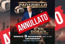 Festival d’Autunno, annullato “E se domani…” di Giorgio Panariello Festival d'Autunno, annullato E se domani... di Giorgio Panariello