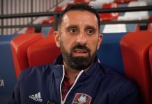 Pirossigeno Cosenza, la carica del vice allenatore Presta: “A Torino per fare una grandissima partita” Giuseppe Presta durante l'intervista (1)