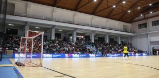 Futsal, Serie A: partita la prevendita di Pirossigeno Cosenza-Came Treviso Il pubblico del PalaPirossigeno (foto Michele De Marco)
