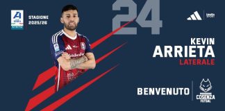 Kevin Arrieta è della Pirossigeno Cosenza: un vicecampione del mondo in rossoblù Kevin Arrieta è della Pirossigeno Cosenza! Un vicecampione del mondo in rossoblù