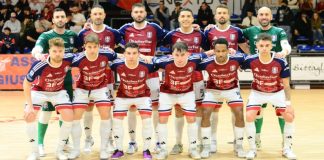 Sconfitta rocambolesca per la Pirossigeno: 4-3 per la Fortitudo Pomezia La formazione rossoblù scesa in campo a Pomezia