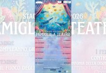 Al via la nuova stagione di “Famiglie a Teatro”. Si parte il 9 novembre con “Buon Compleanno Giulio Coniglio” Locandina Famiglie a teatro 2025-2026