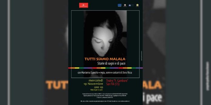 San Fili, il matinée di Tutti siamo Malala. Storie di sogni e di pace.