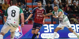 Futsal: 3 punti in più per la Pirossigeno Cosenza, assegnata la vittoria contro Sandro Abate Thiago Bissoni nel match con la Sandro Abate (foto Michele De Marco) (1)