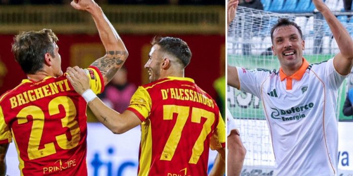 (foto da pagine Facebook US Catanzaro e Virtus Entella)