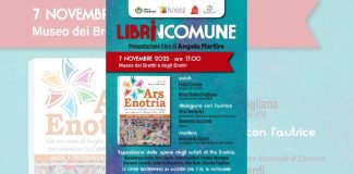 LibrinComune: venerdì 7 novembre la presentazione del libro di Angela Martire “Ars Enotria” locandina presentazione Ars Enotria