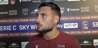 Il Cosenza è in cerca di due terzini destri: Ciotti il nome in cima alla lista Pietro Ciotti (Trapani)