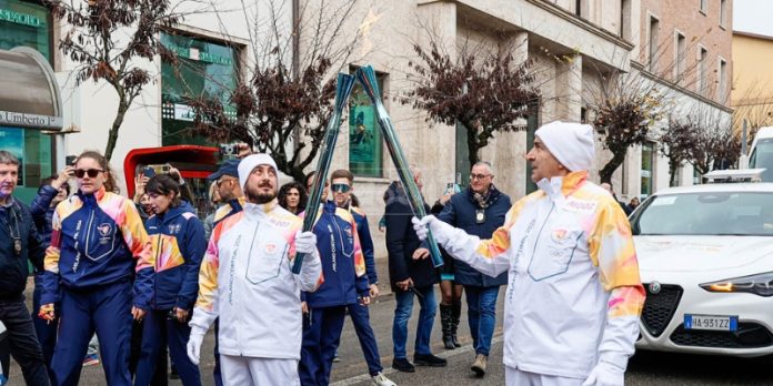 Fiamma olimpica Cosenza Fiamma olimpica Cosenza