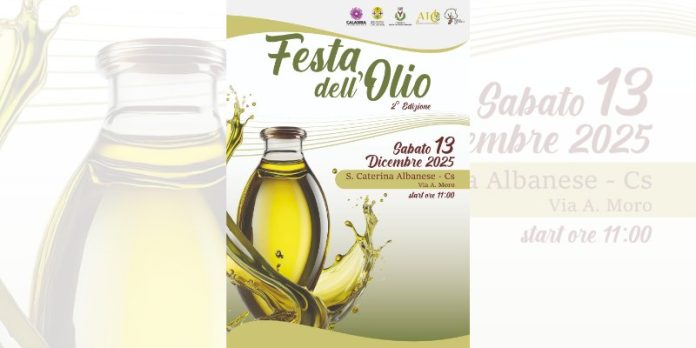 Grande attesa per la seconda edizione della Festa dell'Olio a Santa Caterina Albanese