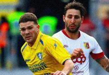 Serie B, il Catanzaro (in 10) si arrende 2-0 al Frosinone Frosinone-Catanzaro 2-0 (foto da pagina Facebook Frosinone Calcio)