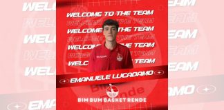 Bim Bum Basket Rende corre ai ripari: torna Lucadamo. Domenica sfida alla Dinamo Brindisi