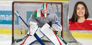 Una calabrese alle Olimpiadi: Gabriella Durante nei quarti con la nazionale di hockey Gabriella Durante con la maglia della nazionale e con quella della sua squadra di club (foto oasport.it e godinos.com)