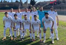 Coppa Italia Dilettanti, orgoglio Calabria: la DB Rossoblù espugna Sciacca e vola ai quarti La formazione che ha vinto a Sciacca (foto dalla pagina Facebook DB Rossoblù Città di Luzzi)