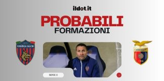 Cosenza-Casertana, le probabili formazioni. Buscè senza mezza squadra