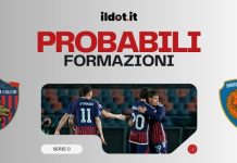 Cosenza-Siracusa, le probabili formazioni. Torna Beretta dal 1° minuto?