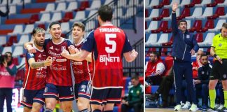 Pirossigeno Cosenza: dopo la prima vittoria in trasferta, arriva la Feldi Eboli in casa Pirossigeno Cosenza (foto Michele De Marco)