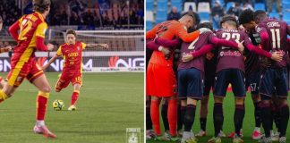 Serie B, match fra squadre in difficoltà: al “Ceravolo” si sfidano Catanzaro e Reggiana (foto da pagine Facebook US Catanzaro e AC Reggiana)