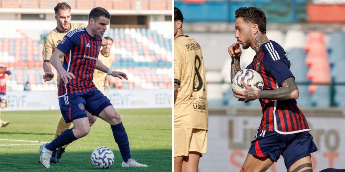 Beretta ed Emmausso (foto Francesco Farina)