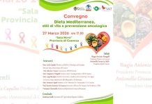 Convegno sull’oncologia al Palazzo della Provincia organizzato da Unpli Cosenza