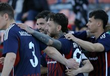 Cosenza-Sorrento 3-2, partita pirotecnica al “Marulla” Doppietta dagli undici metri per Emmausso in Cosenza-Sorrento (foto Francesco Farina)