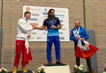 Il cosentino Egor Tropeano conquista tre ori ai Mondiali di nuoto in acque gelide Egor Tropeano sul podio
