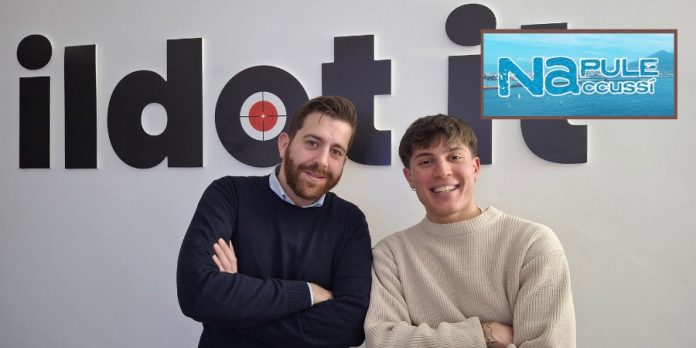 Fabrizio Perna ed Ernesto Gagliardi di Magenta negli studi de Il Dot Fabrizio Perna ed Ernesto Gagliardi di Magenta negli studi de Il Dot