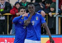 Doppio Iddrissou e Comotto, l’Italia U19 inizia la fase Élite battendo 3-0 l’Ungheria Jamal Iddrissou, autore di una doppietta in Italia-Ungheria U19 (foto Francesco Farina)
