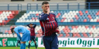 Cosenza-Latina 3-1, le pagelle dei rossoblù. Caporale man of the match, Contiliano e Cannavò top Kevin Cannavò (foto Michele De Marco)
