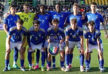 Nazionale Under 19: sabato al ‘Marulla’ c’è Italia-Slovacchia, “Si vince tutti insieme!” L'Italia Under 19 che ha battuto l'Ungheria a Catanzaro (foto Francesco Farina)