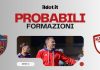 Cosenza-Team Altamura, le probabili formazioni. Buscè privo di Garritano