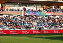 Cosenza ha fame di calcio, l’Italia U19 riporta il pubblico al “Marulla” Pubblico al Marulla per l'Italia (foto Francesco Farina)
