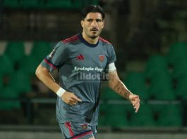 Cavese-Cosenza 1-1, le pagelle dei rossoblù. Blackout Caporale, Pompei e Florenzi sul pezzo Alessandro Caporale, peggiore dei suoi in Cavese-Cosenza (foto Michele De Marco)