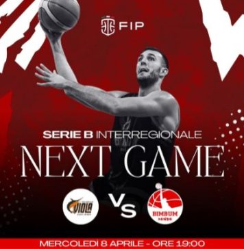 Bim Bum Basket Rende: mercoledì la sfida alla Viola al Palacalafiore